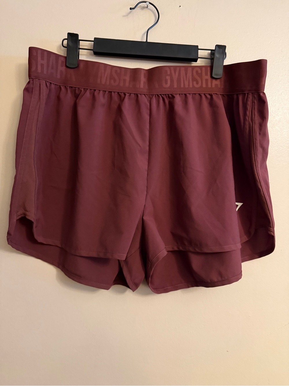 Gymshark Women’s Maroon Running Shorts